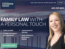 Tablet Screenshot of krauslawfirm.com